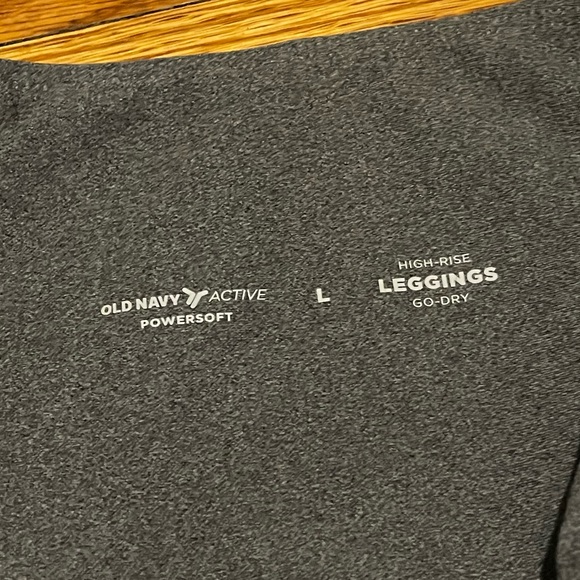 Old Navy Stretch legging joggers Sz L - Picture 2 of 3